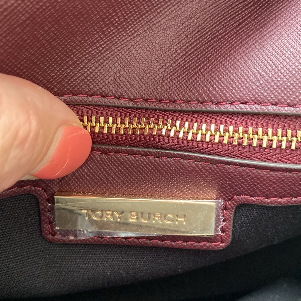 Tory Burch Robinson Color Block Convertible Handb… - image 7